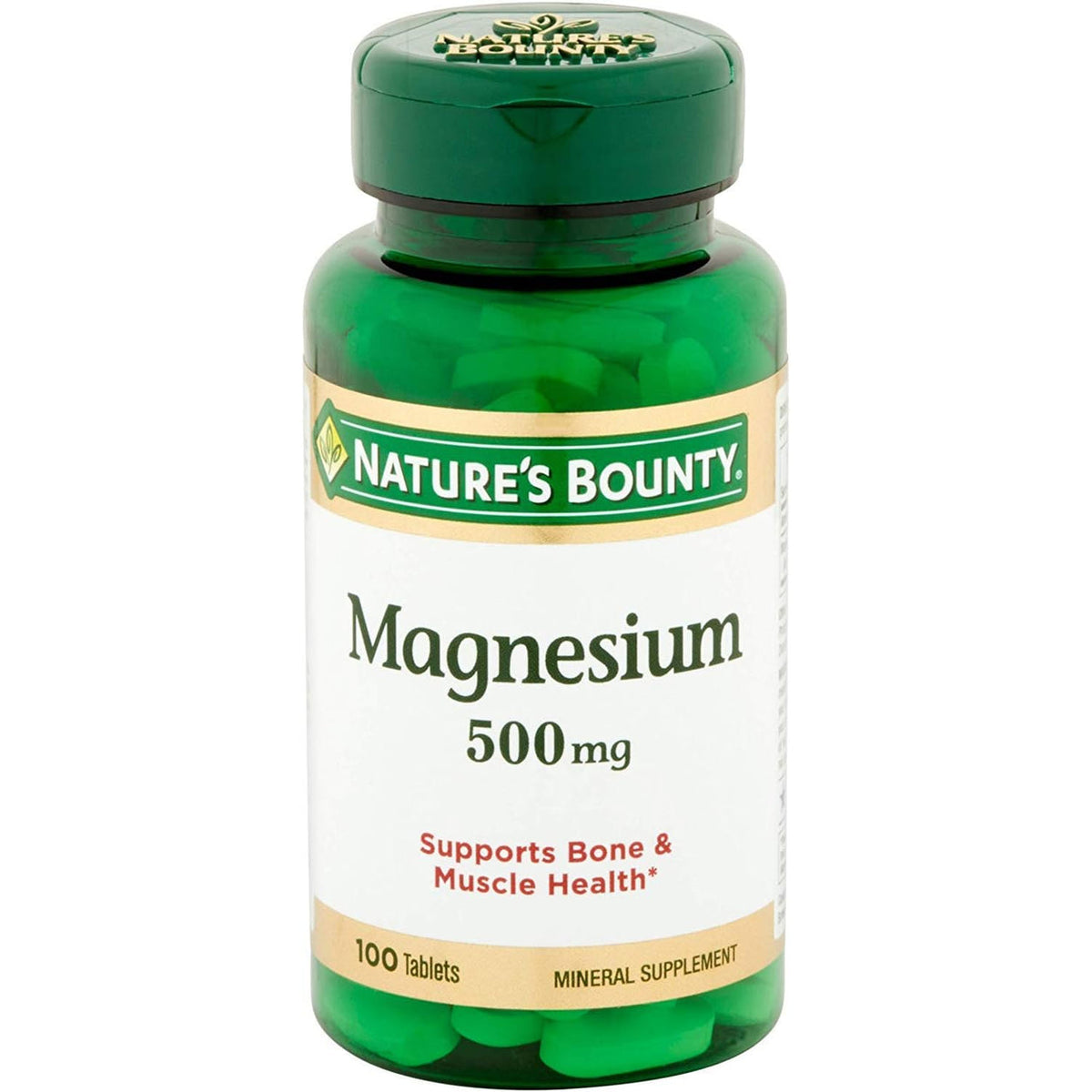 Nature’s Bounty Magnesio 500 mg – 200 Tabletas