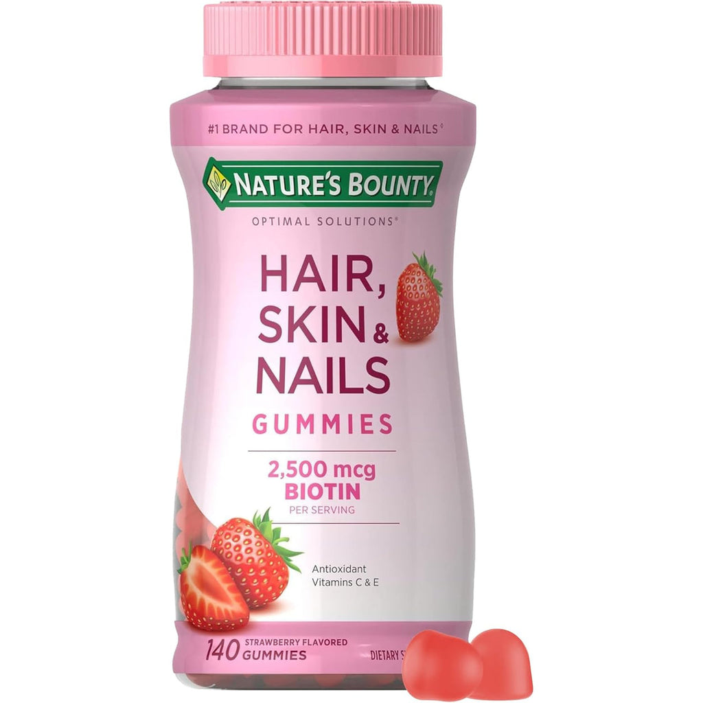 Nature’s Bounty Optimal Solutions Hair, Skin & Nails Gomitas – 80 Gomitas