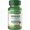 Nature’s Bounty Melatonina 3 mg Disolución Rápida – 240 Tabletas