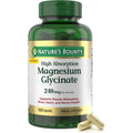 Nature’s Bounty Glicinato de Magnesio Alta Absorción 240 mg – 120 Cápsulas