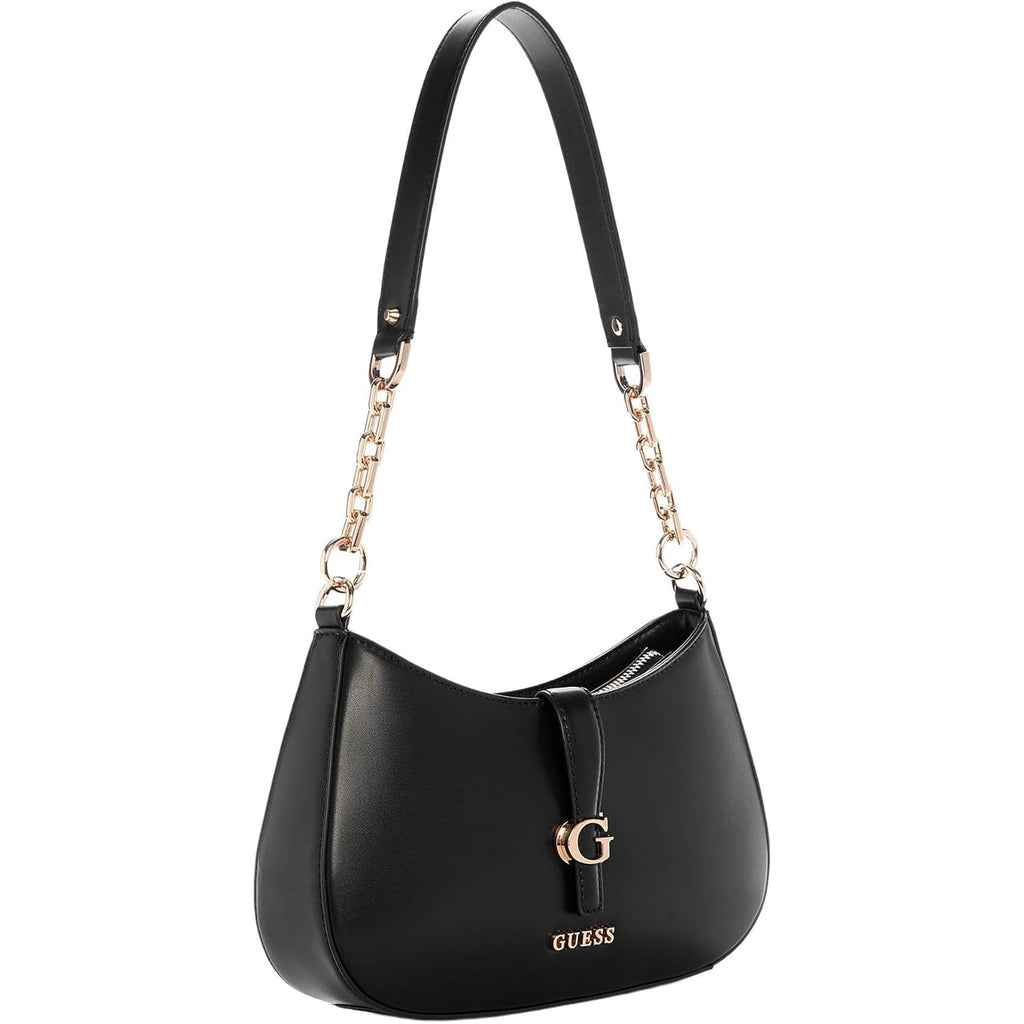 Bolso GUESS Carrie de Hombro con Cremallera - Negro