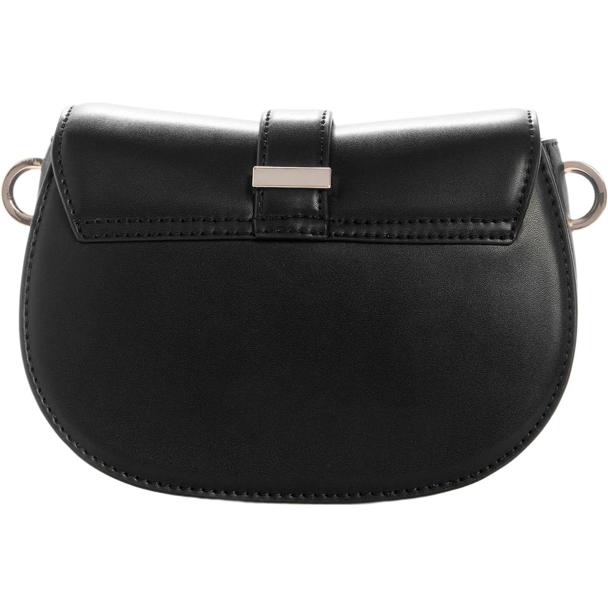 Bolso Cruzado GUESS Carrie Mini con Solapa - Negro