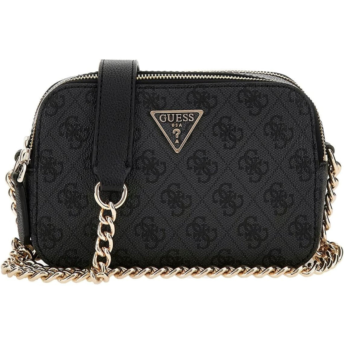 Bolso Cruzado GUESS Noelle II Camera - Logo Carbón