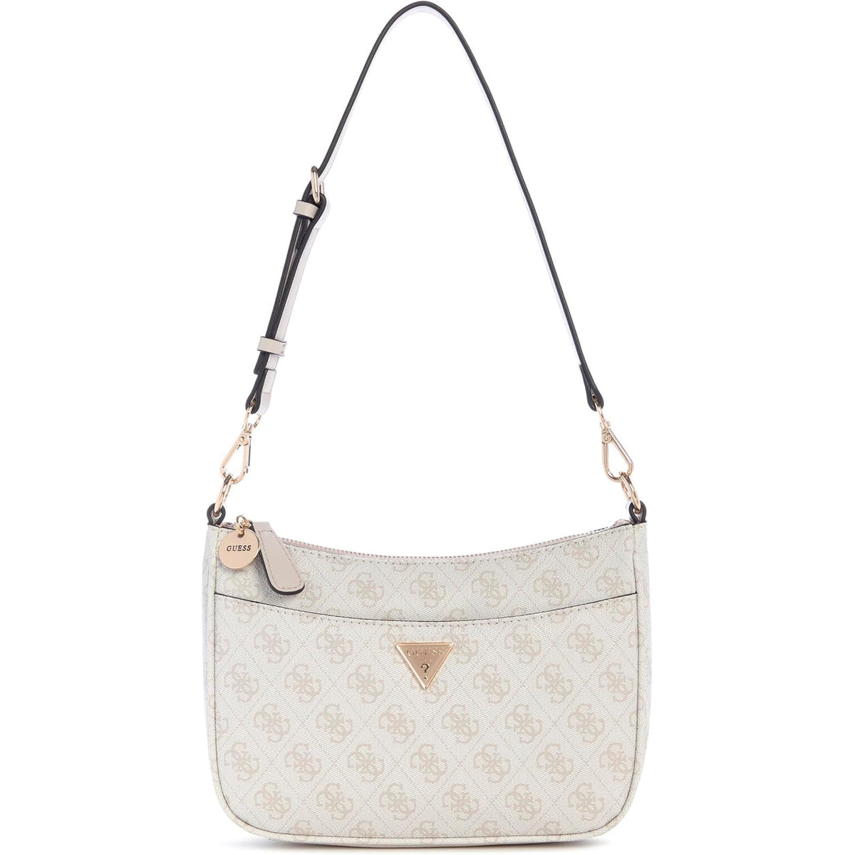 Bolso GUESS Sarai Logo de Hombro - Logo Hueso