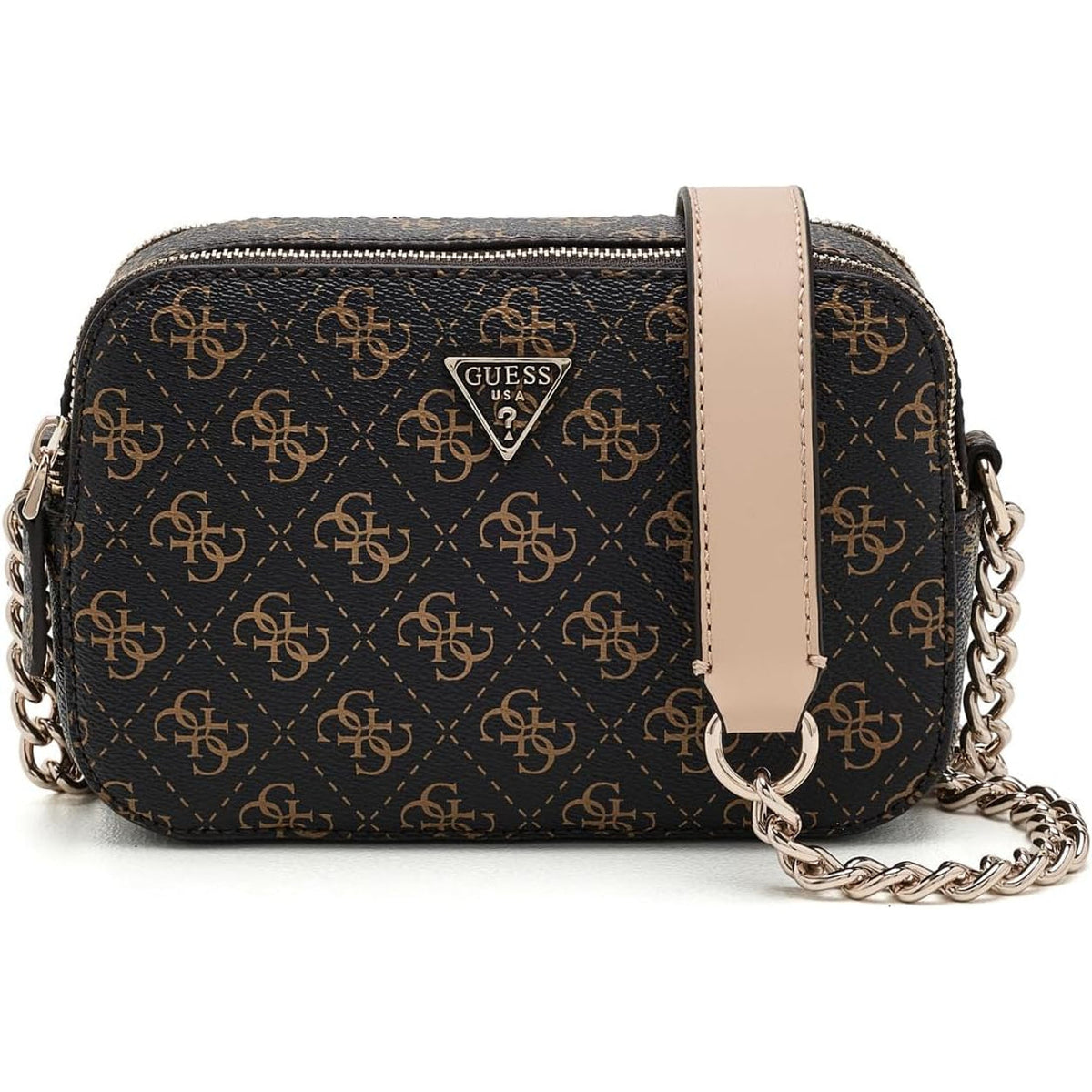 Bolso Cruzado GUESS Noelle II Camera - Logo Café