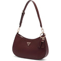 Bolso GUESS Noelle II de Hombro con Cremallera - Vinotinto