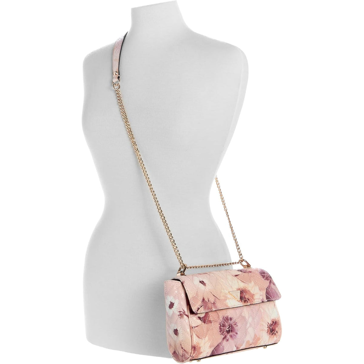 Bolso Cruzado GUESS Stacey Convertible - Floral Multicolor