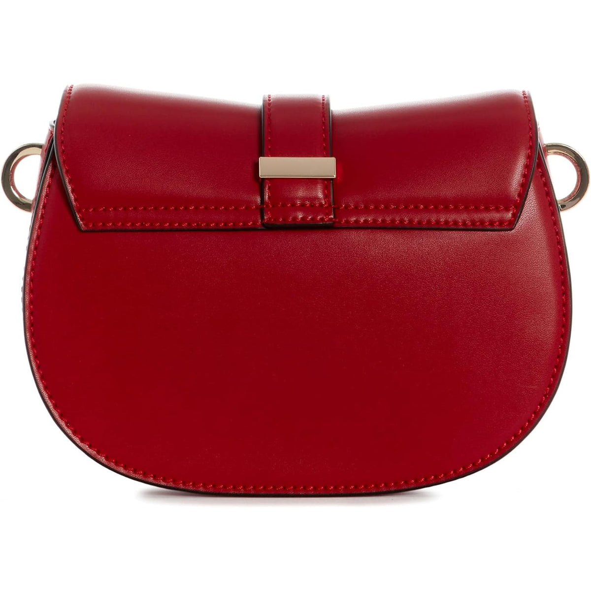 Bolso Cruzado GUESS Carrie Mini con Solapa - Cereza Oscuro