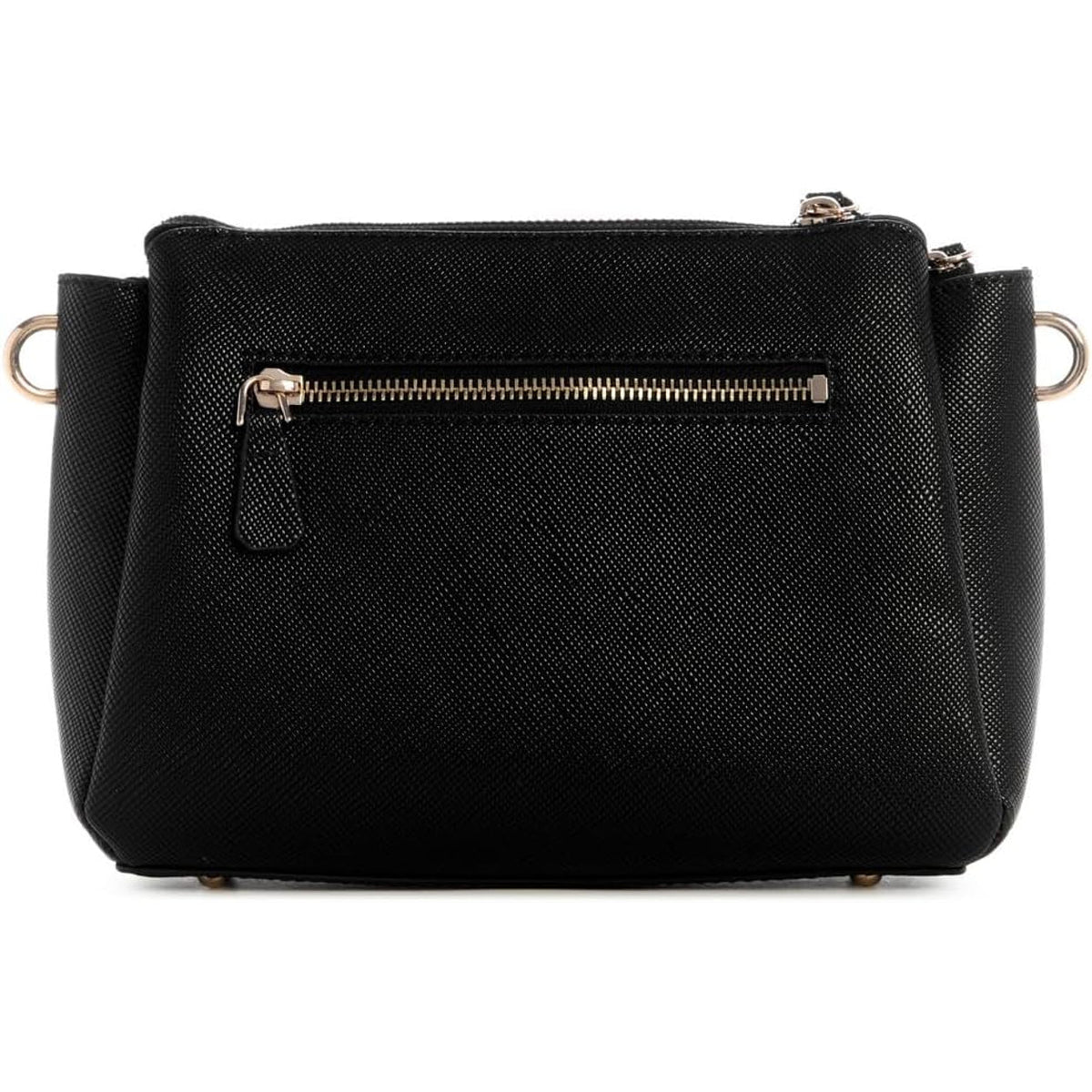 Bolso Cruzado GUESS Noelle II Triple Compartimento - Negro