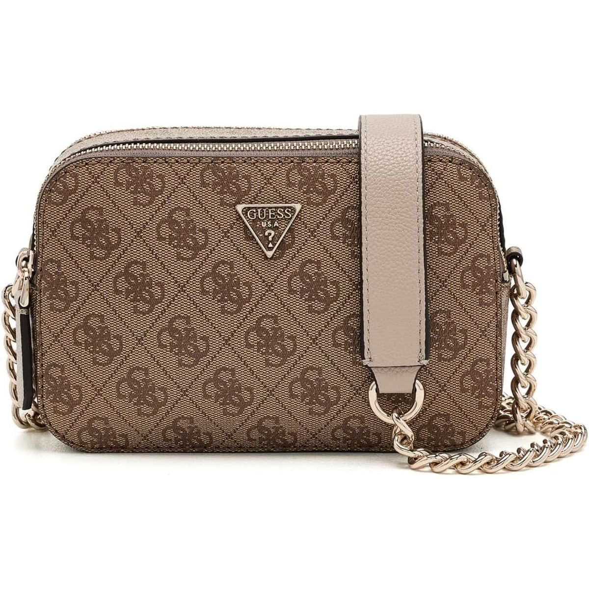 Bolso Cruzado GUESS Noelle II Camera - Logo Latte