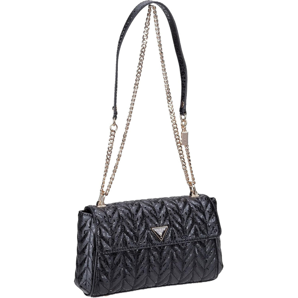 Bolso Cruzado GUESS Stacey Convertible - Negro