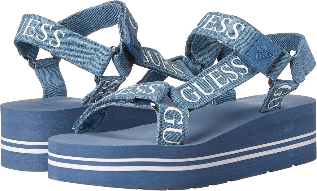 GUESS Sandalias plataforma Avin para mujer