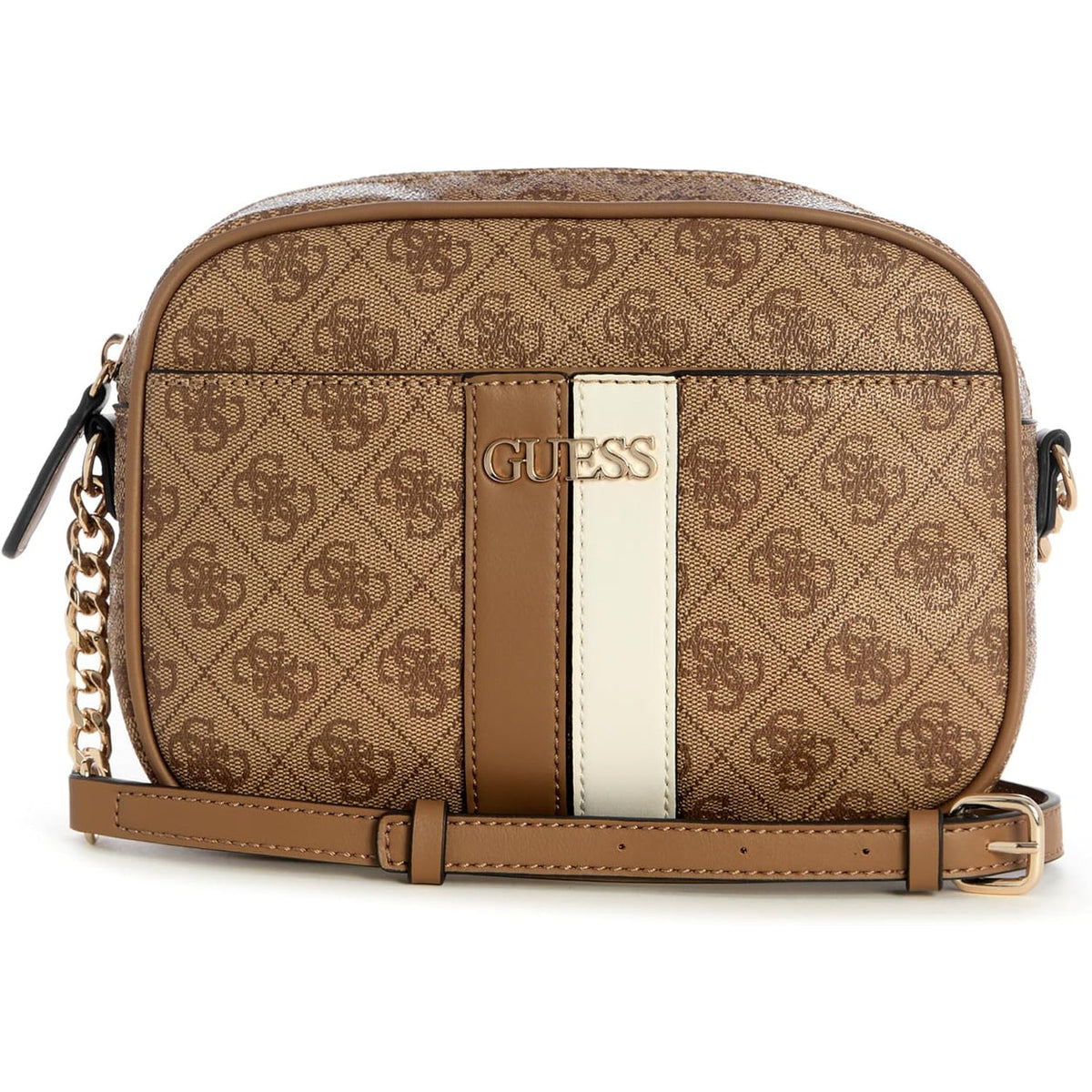 Bolso Cruzado GUESS Larisha Camera - Logo Latte