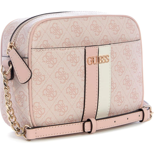 Bolso Cruzado GUESS Larisha Camera - Logo Rosa Palo