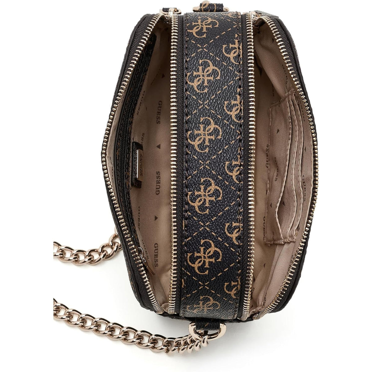 Bolso Cruzado GUESS Noelle II Camera - Logo Café