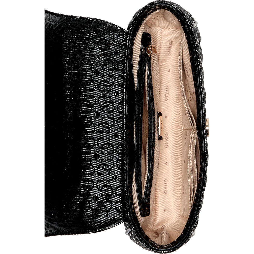 Bolso Cruzado GUESS Stacey Convertible - Negro