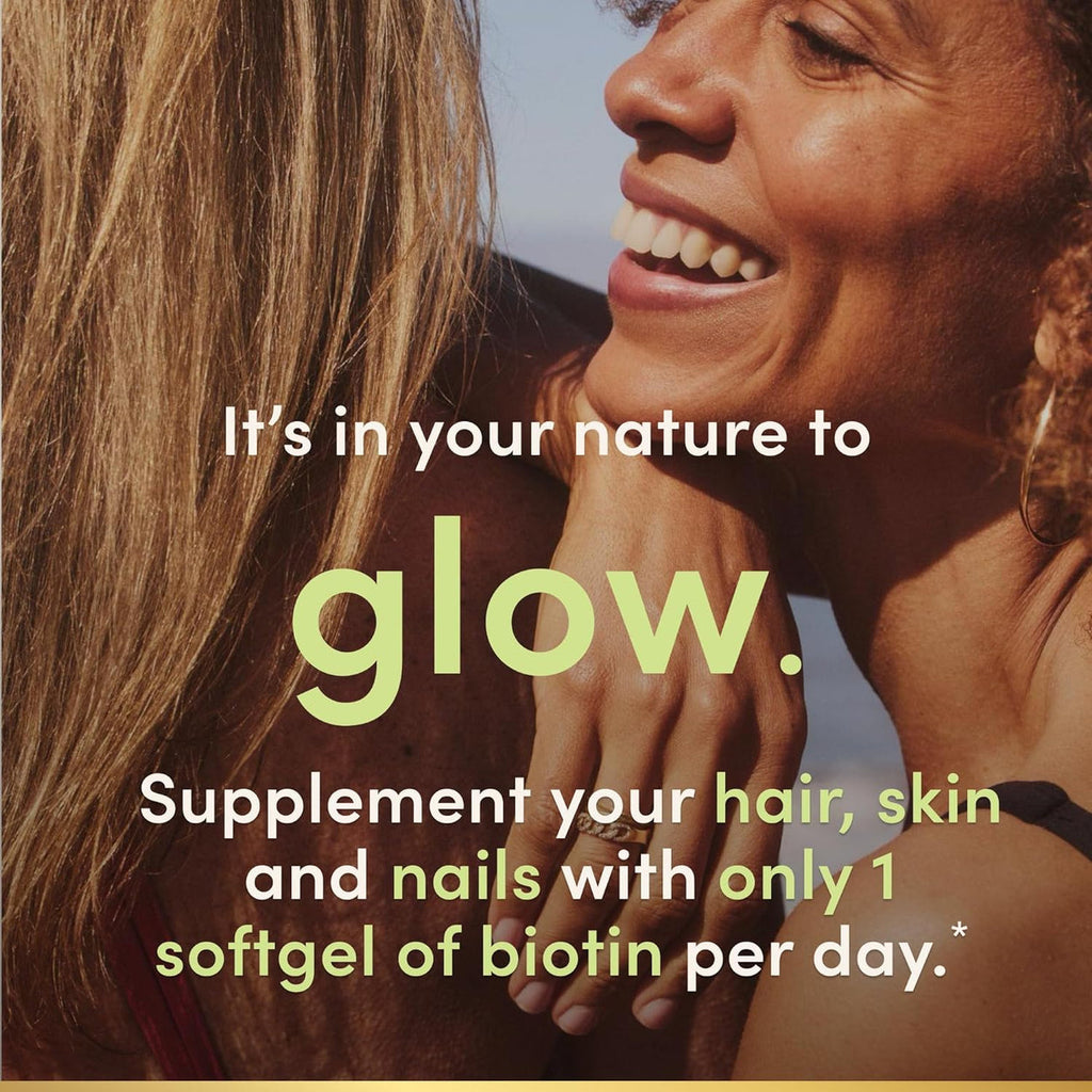 Nature’s Bounty Biotina 10.000 mcg Hair, Skin & Nails – 120 Softgels