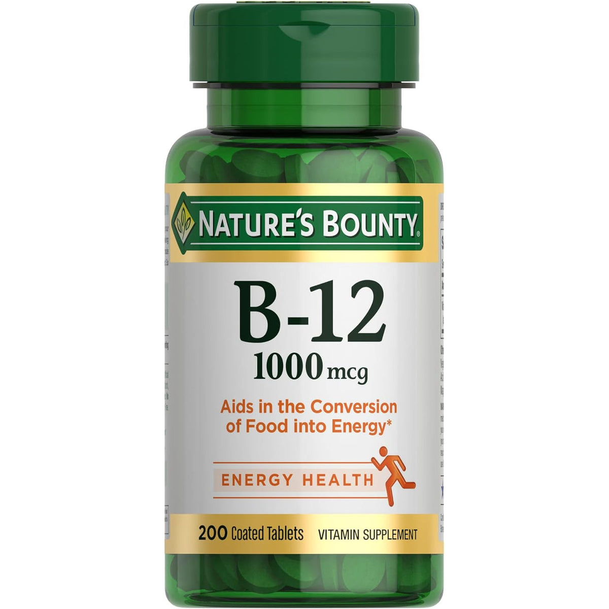Nature’s Bounty Vitamina B12 1000 mcg – 200 Tabletas