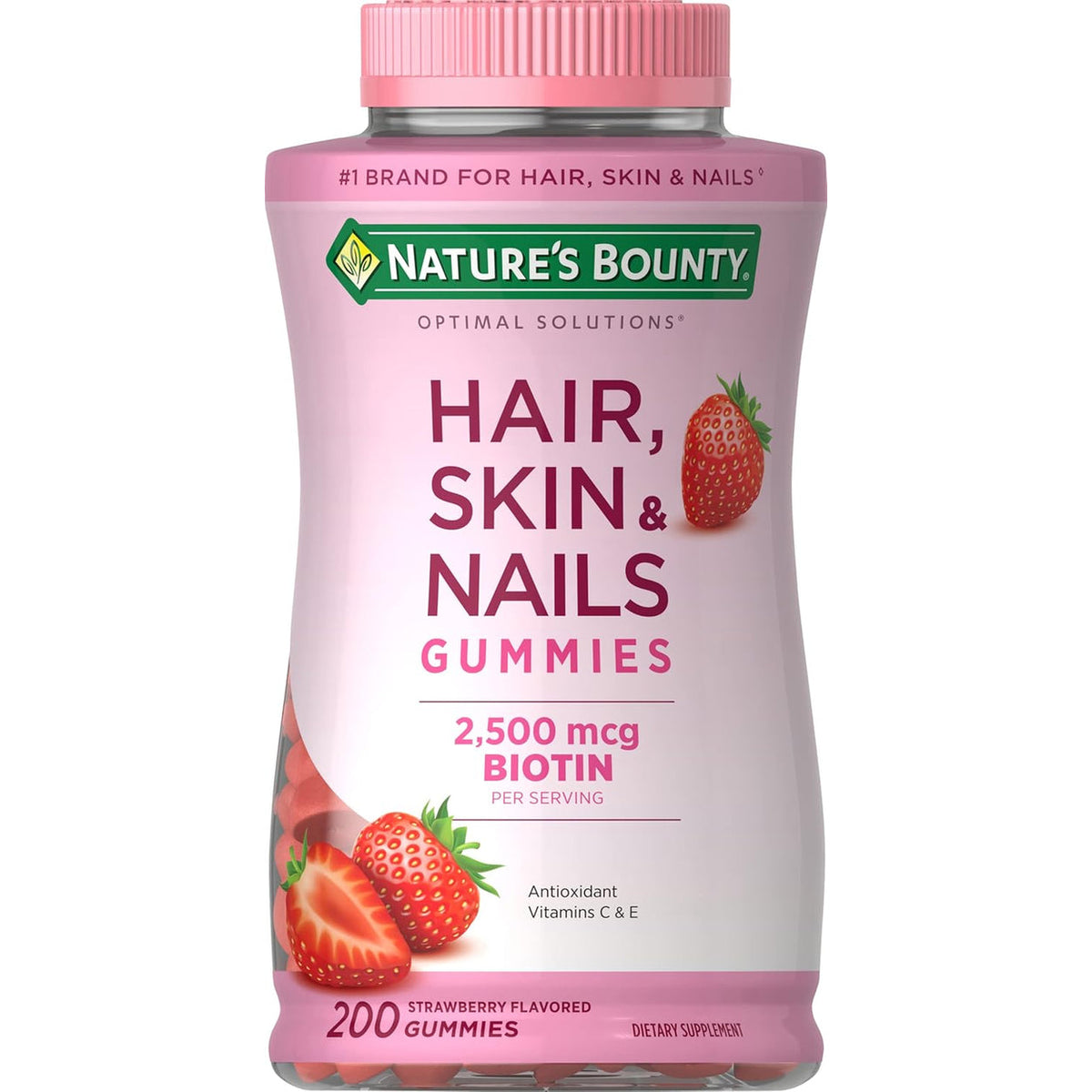 Nature’s Bounty Optimal Solutions Hair, Skin & Nails Gomitas – 80 Gomitas