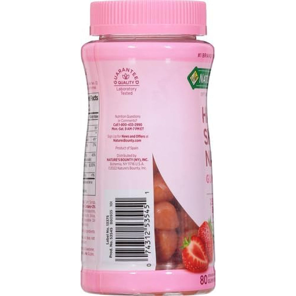 Nature’s Bounty Optimal Solutions Hair, Skin & Nails Gomitas – 80 Gomitas