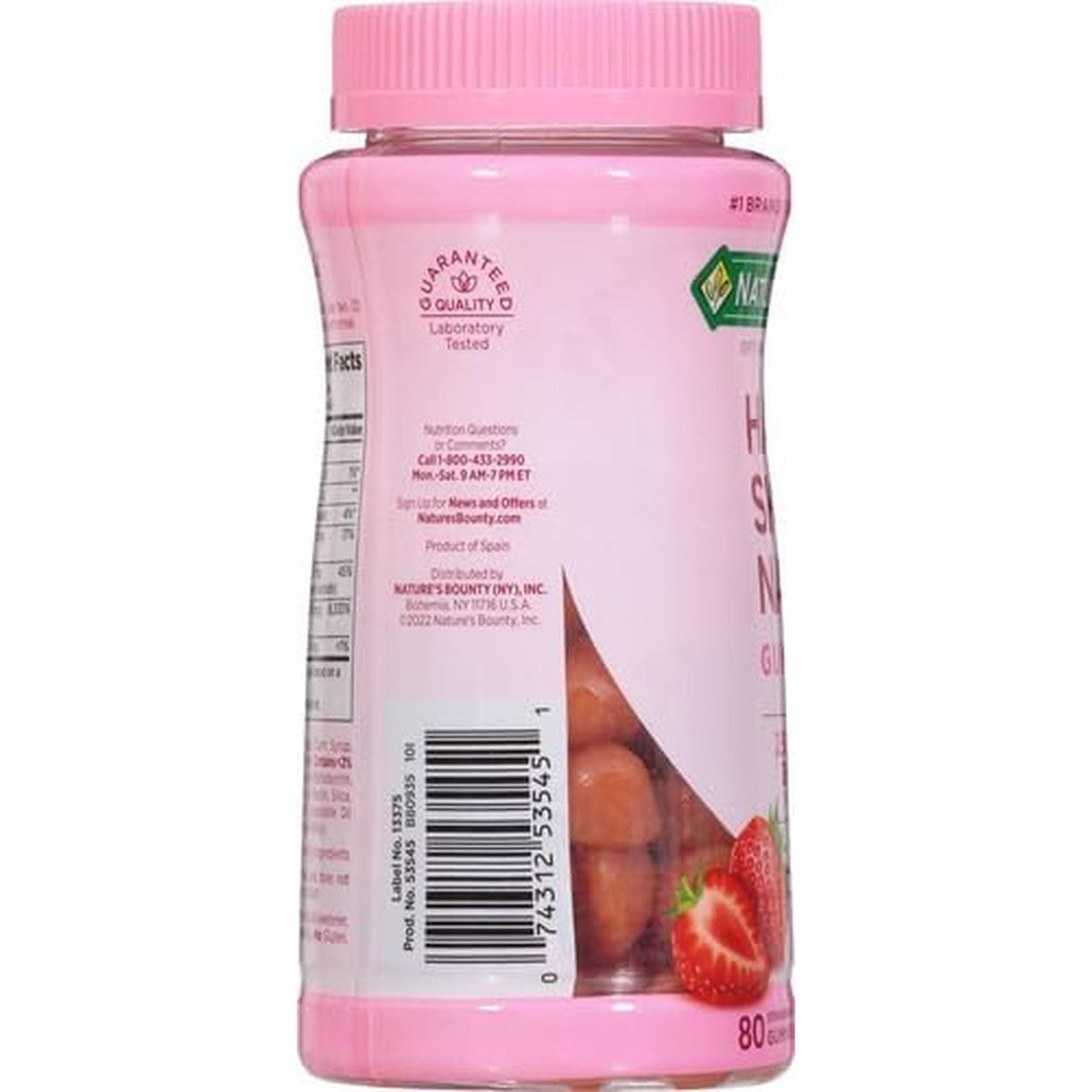 Nature’s Bounty Optimal Solutions Hair, Skin & Nails Gomitas – 80 Gomitas