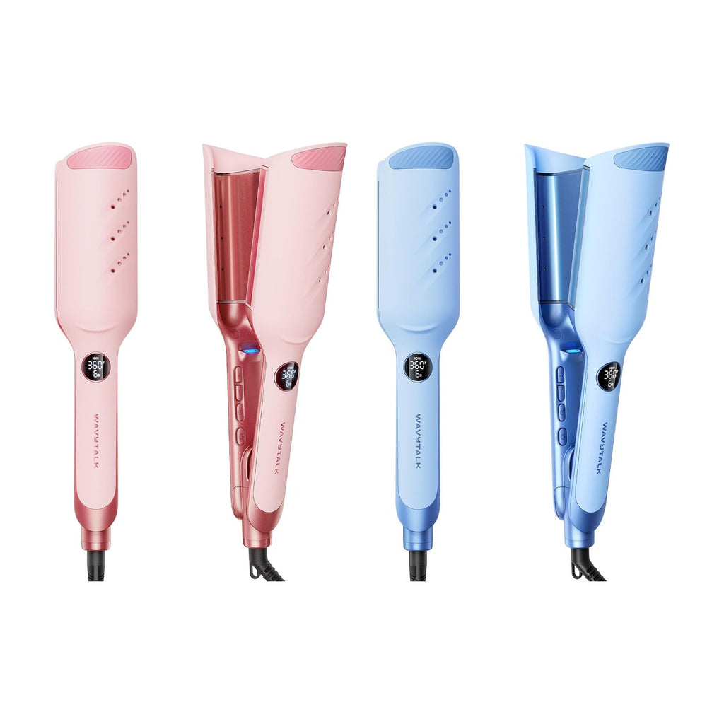 Ondulador Wavytalk Power Wave en Rosa y Azul