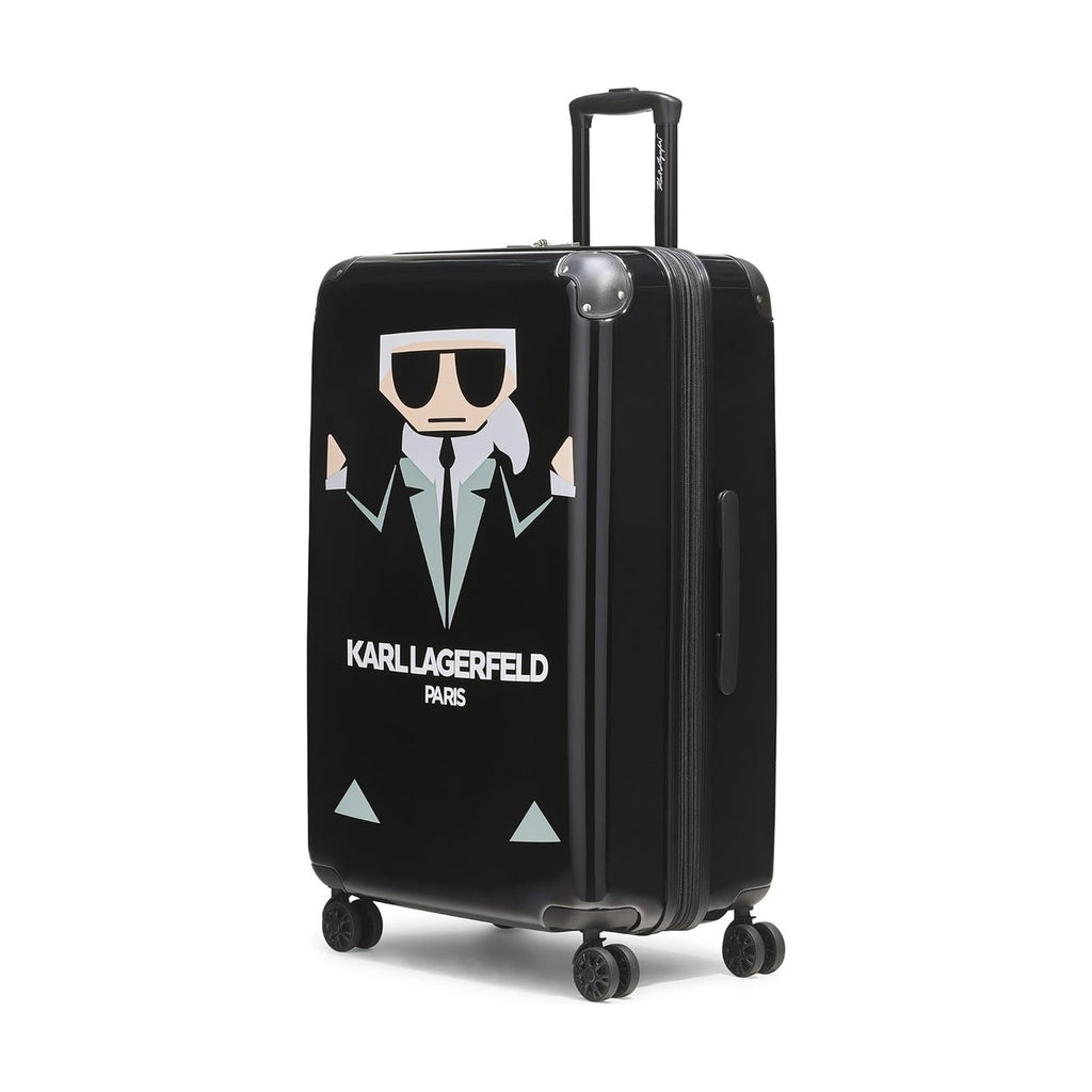 Maleta Karl Lagerfeld Mediana Negra – foto 1
