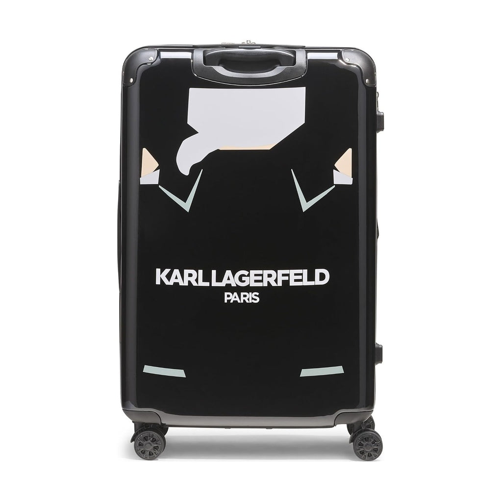 Maleta Karl Lagerfeld Mediana Negra – foto 3