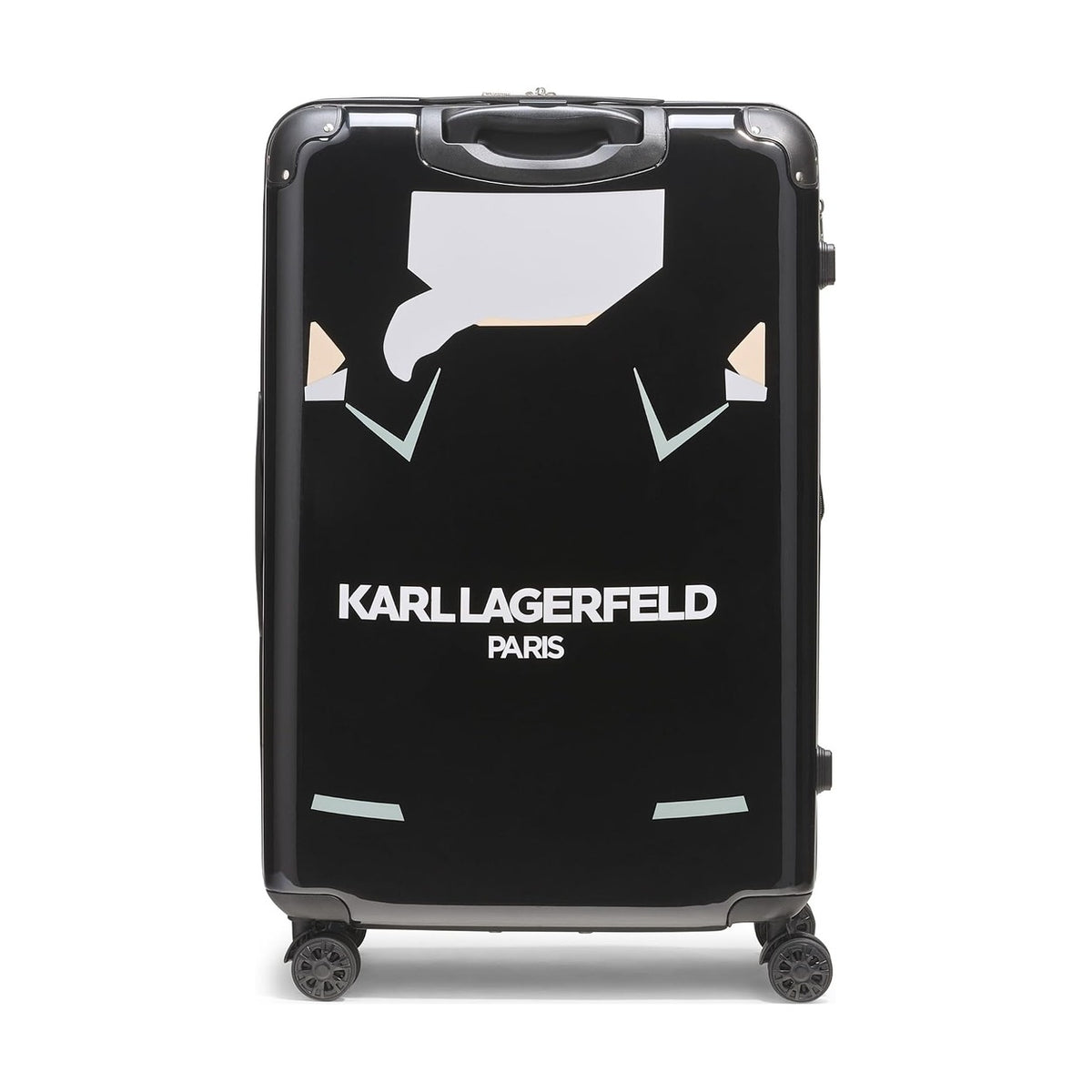 Maleta Karl Lagerfeld Mediana Negra – foto 3