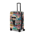 Maleta Karl Lagerfeld Logo Explosion Grande – foto 1