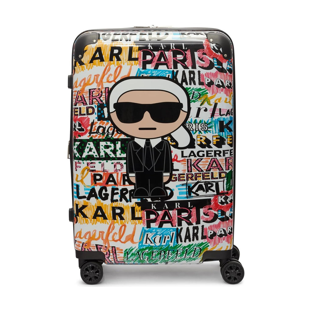 Maleta Karl Lagerfeld Logo Explosion Grande – foto 2