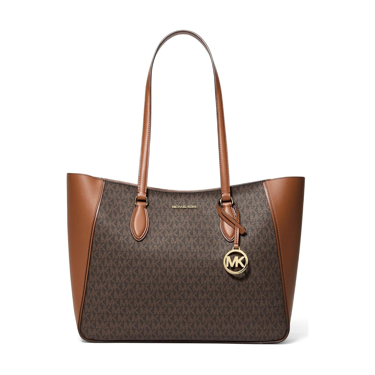 Bolso Tote Michael Kors Jet Set Travel 3 en 1 café – foto 2