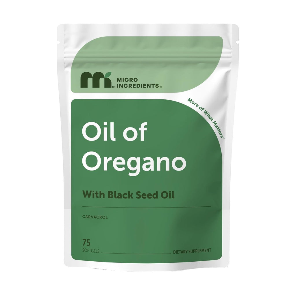 Micro Ingredients aceite de orégano 75 cápsulas blandas