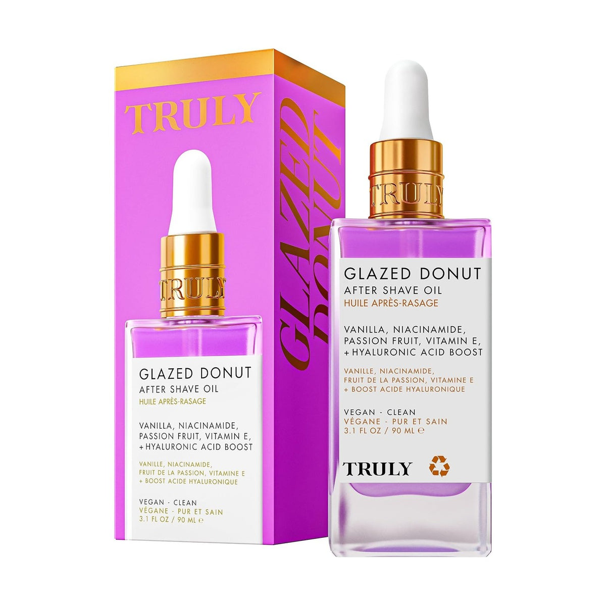 Truly aceite after shave Glazed Donut