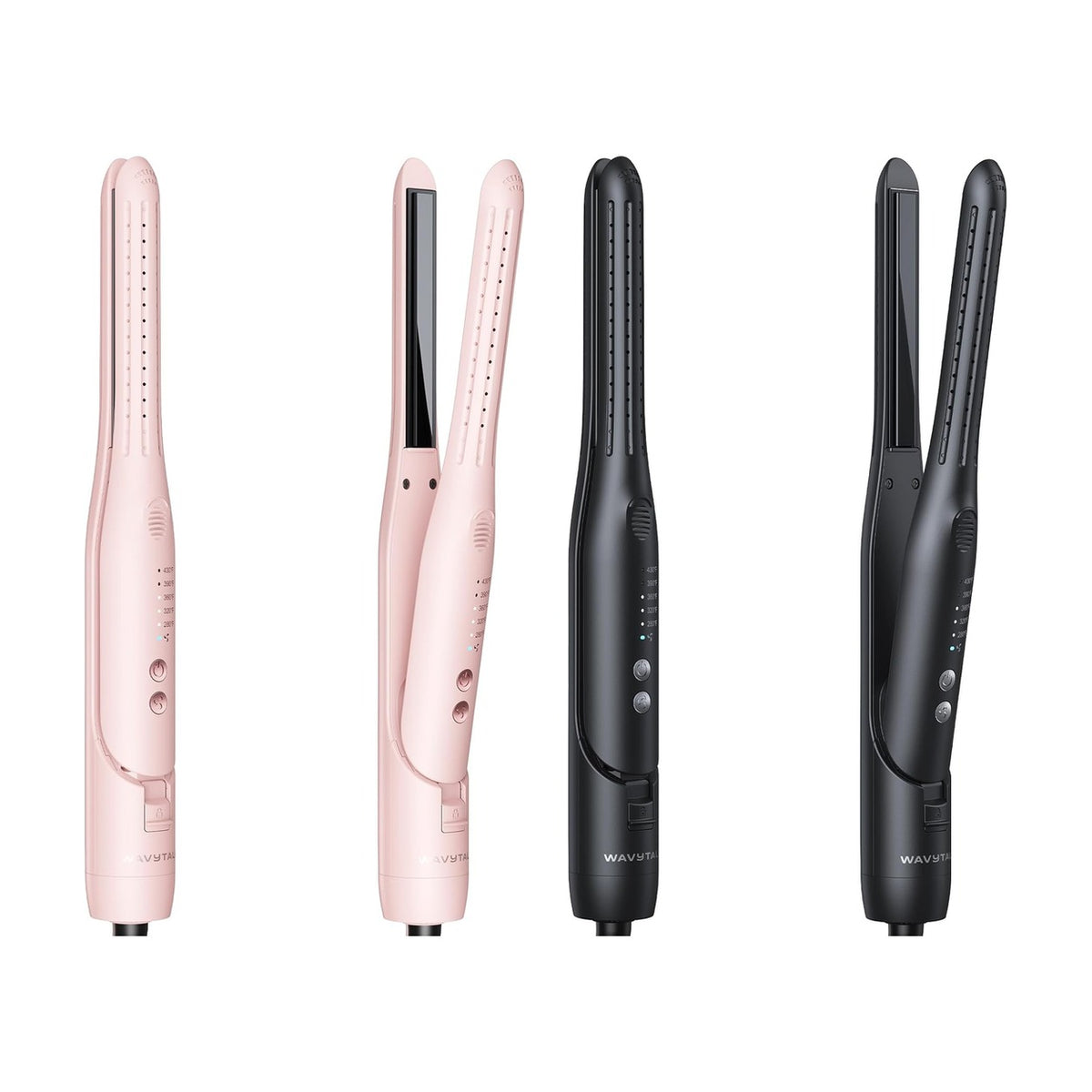 Plancha Wavytalk Cool Curl Pencil en Rosa y Negro