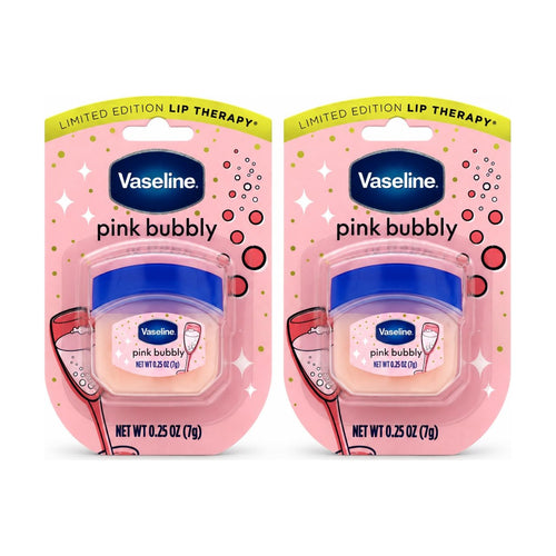 Vaseline Lip Therapy Pink Bubbly pack x2