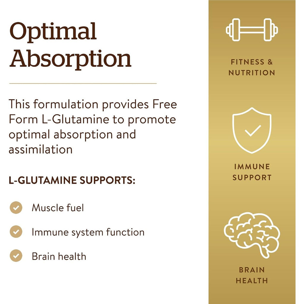 Solgar L-Glutamina 1000 mg 60 Tabletas – foto 3