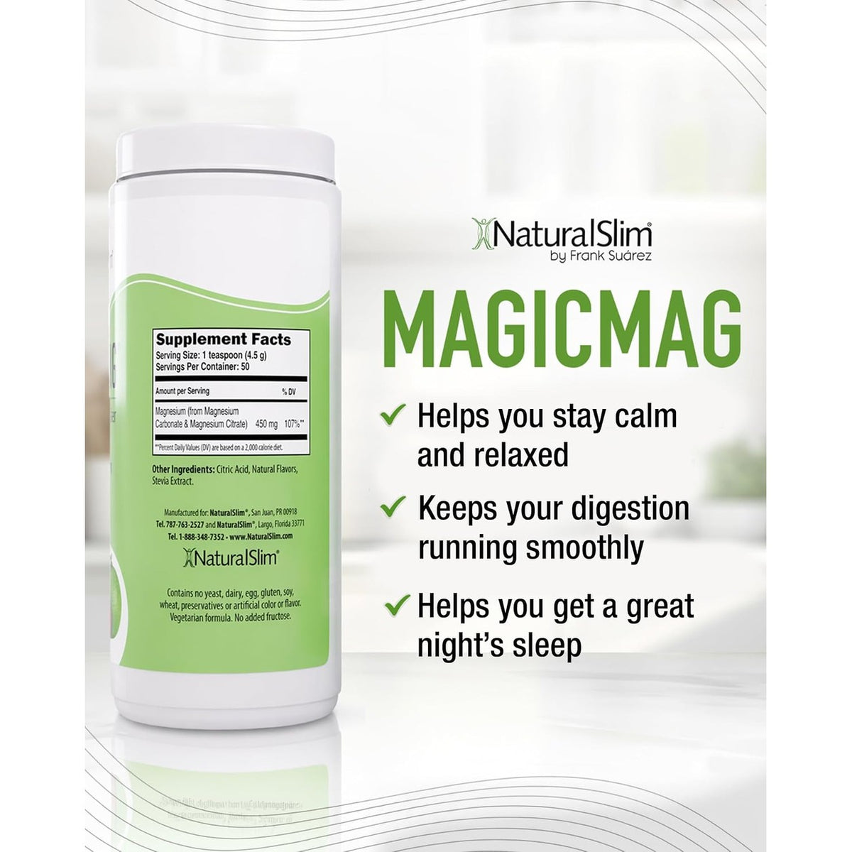 NaturalSlim MagicMag en Polvo Fresa Limón – foto 2