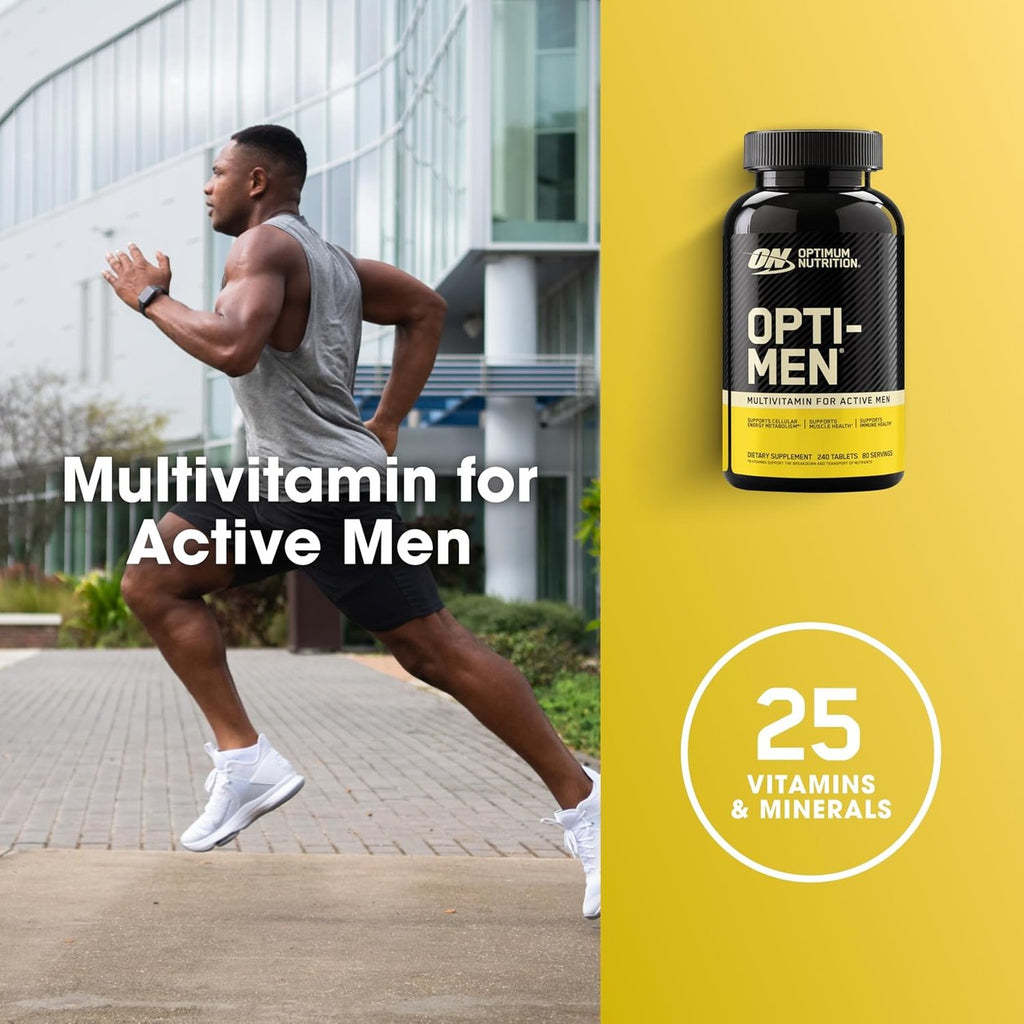 Optimum Nutrition Opti-Men 240 Tabletas – foto 2