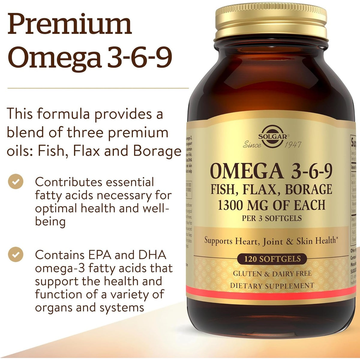 Solgar Omega 3-6-9 1300 mg – foto 2