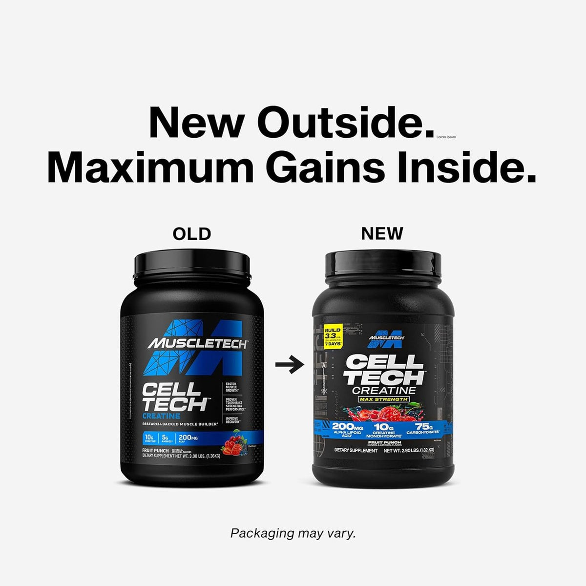 MuscleTech Cell-Tech Creatina 3 lb – foto 2