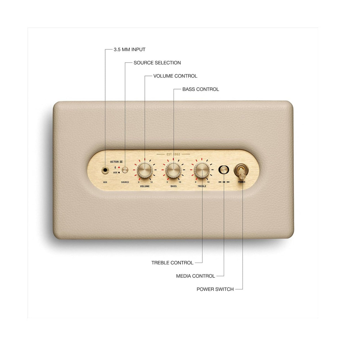 Parlante Marshall Acton III Bluetooth – foto 2