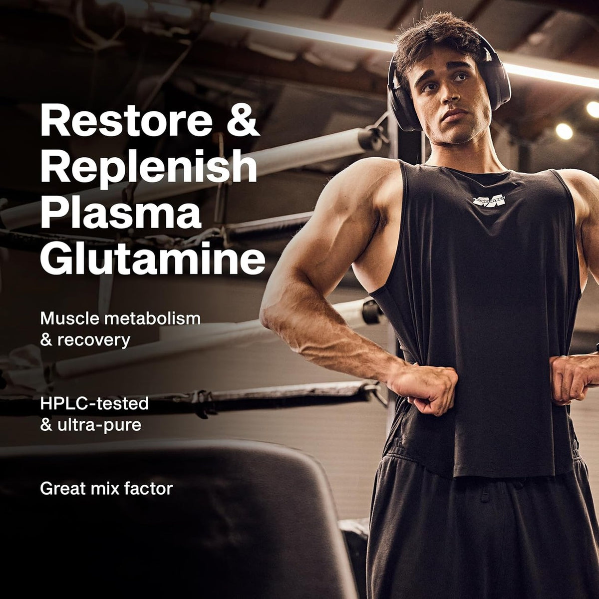 MuscleTech Platinum Glutamina 60 Porciones – foto 2