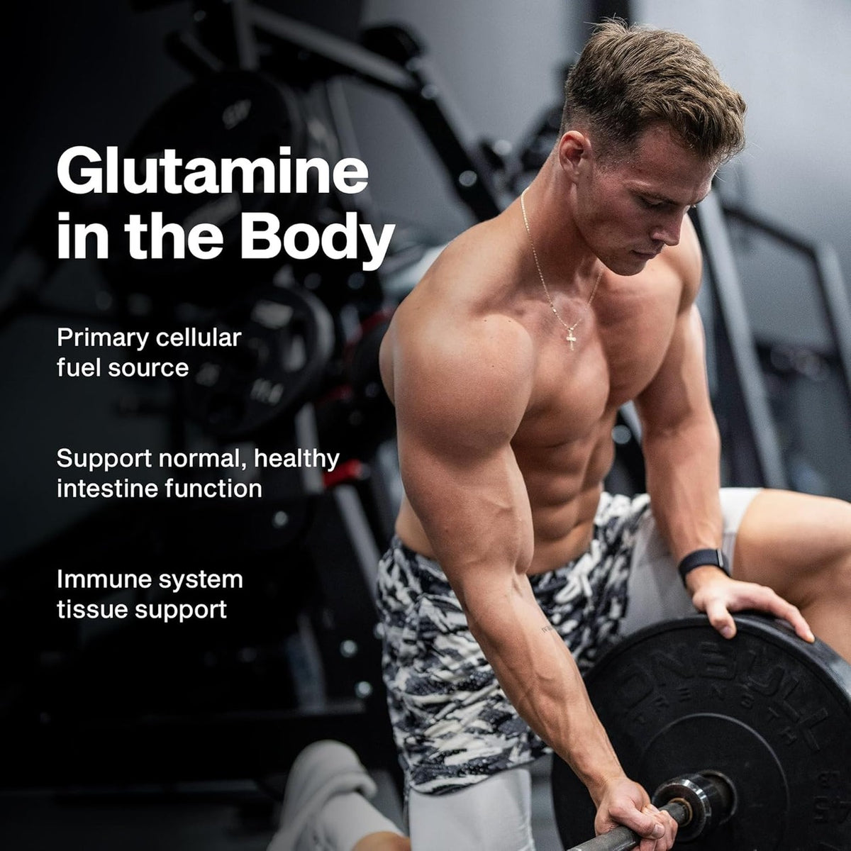 MuscleTech Platinum Glutamina 60 Porciones – foto 3