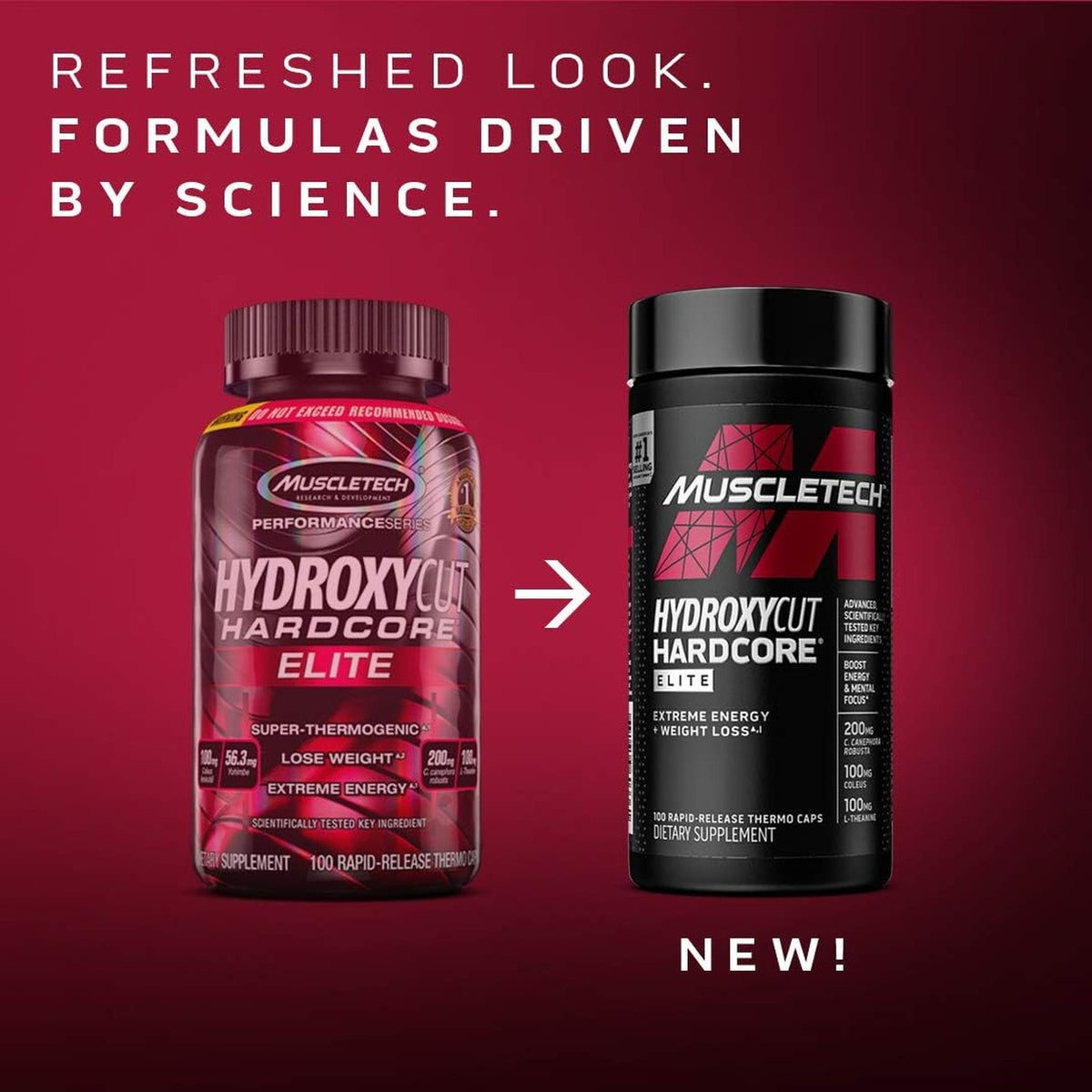 Hydroxycut Hardcore Elite 100 Cápsulas – foto 2